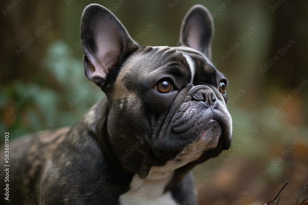 French Bulldog, dog, Generative AI French Bulldog, dog, Generative AI