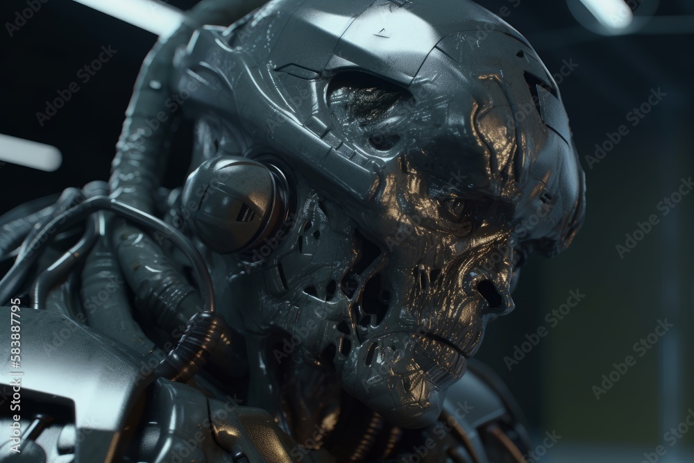 Cyborg. Generative AI Cyborg. Generative AI