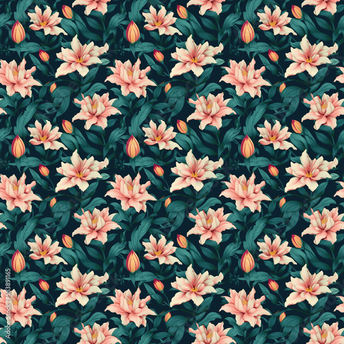 patterns, floral patterns, delicate, elegant, background, floral background, flowers, flowers art, flowers for the wall, flowers for the carpet, flowers for the shirt © Kamil