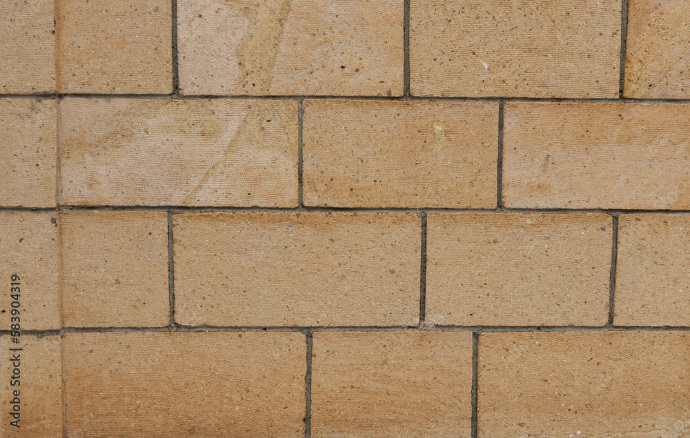 Obraz premium old brown brick wall texture background 