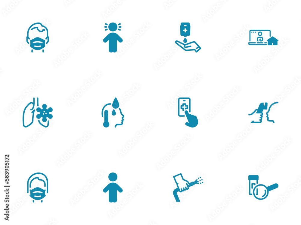 Simple vector icon on a theme disease, prevention Simple vector icon on a theme disease, prevention