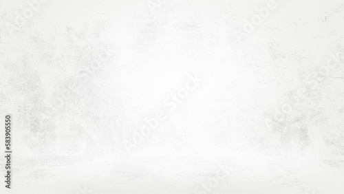 Grungy white background of natural cement or stone old texture as a retro pattern wall. Conceptual wall banner, grunge, material,or construction.