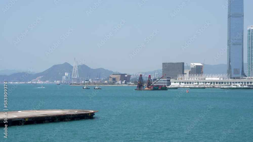 Hong Kong victoria harbour Wan Chai Hong Kong victoria harbour Wan Chai