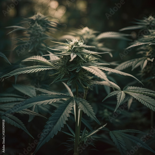 Weed Buds and Plants Very Close Shot | Cannabis Macro | Cannabis Leaf