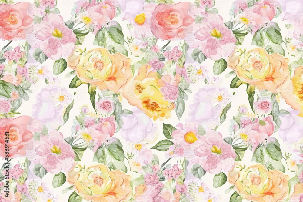 seamless floral pattern seamless floral pattern
