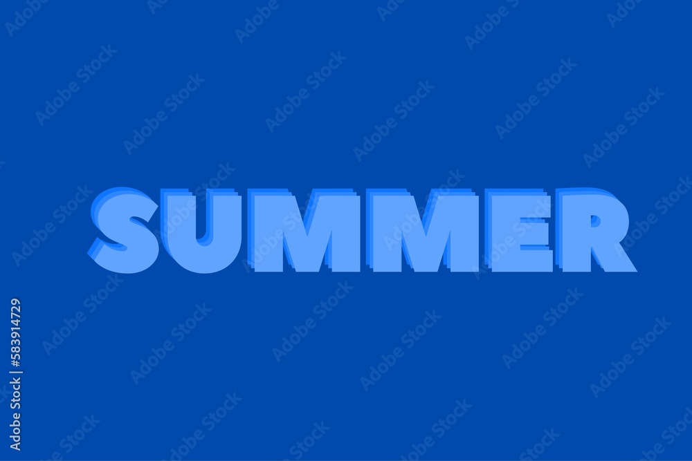Summer background with palm leaves and text space. vector illustration