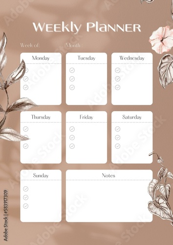 Minimalistic planners , daily, weely, monthly. Annual wall calendar planner template. Week starts on Monday.Clear and simple printable to do list. Business organizer page. Paper sheet.