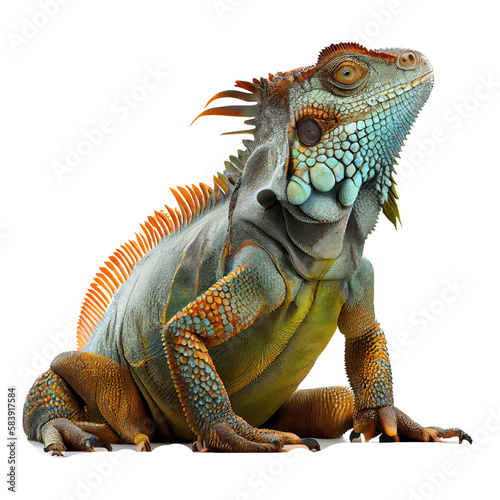 green iguana