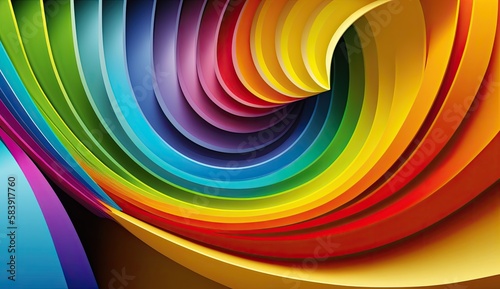 rainbow abstract colorful background