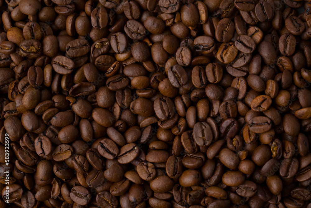 Roasted coffee beans background abstract Roasted coffee beans background abstract