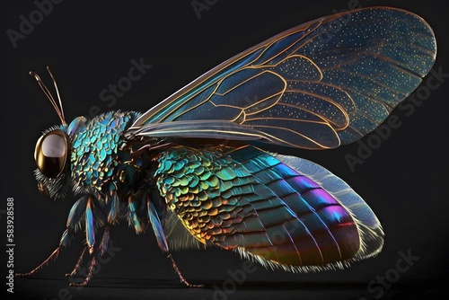insects created using AI Generative Technology