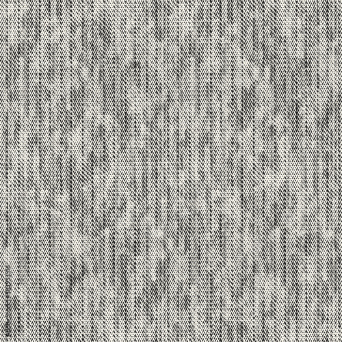 Monochrome Washed Canvas Effect Textured Subtle Striped Pattern
