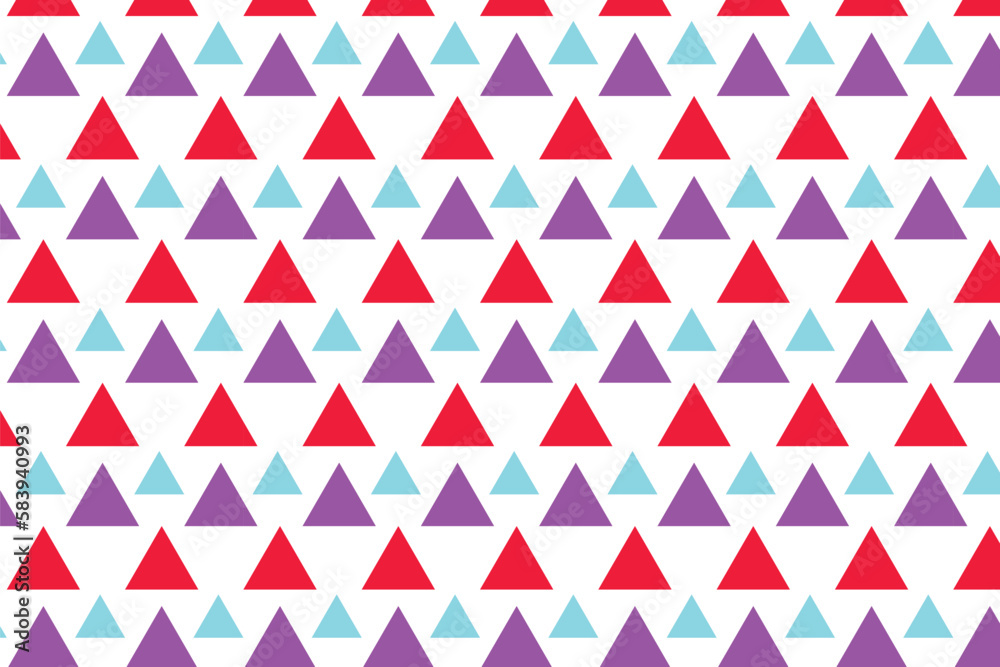 digonal abstrac wavy simple violet red and pest polka triangle pattern on white background . digonal abstrac wavy simple violet red and pest polka triangle pattern on white background .