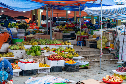 North Vietnam, weekly market in Bac Ha photo