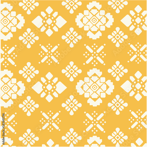songket traditional pattern