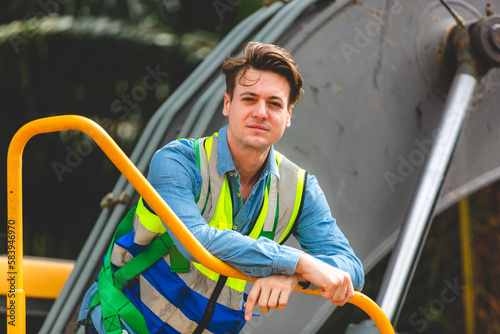 Construction worker person ...