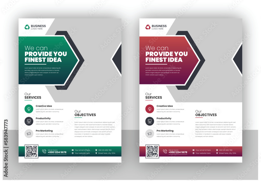 Corporate business multipurpose flyer design and brochure cover page Corporate business multipurpose flyer design and brochure cover page
