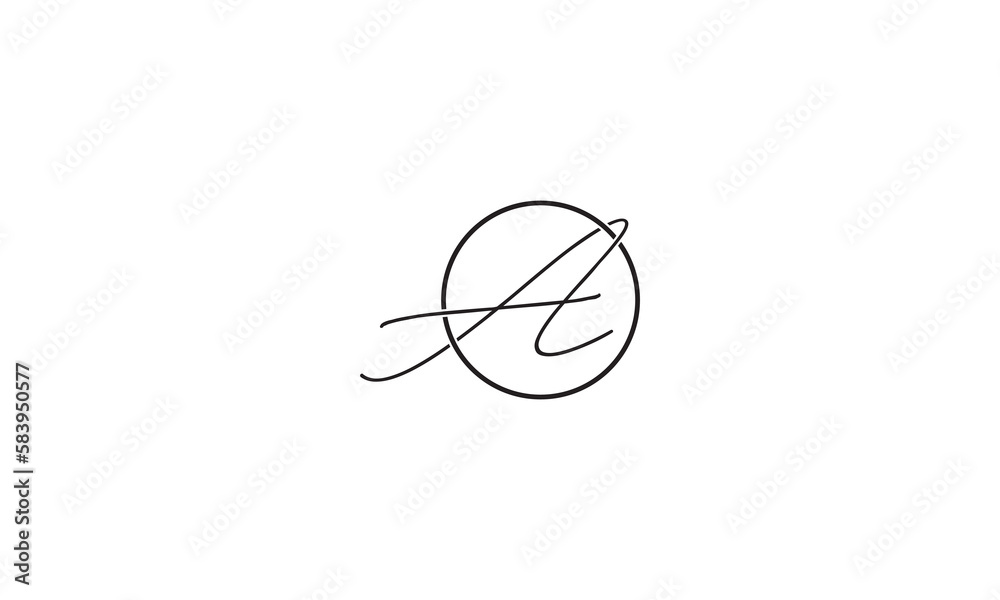 Fototapeta premium A letter logo