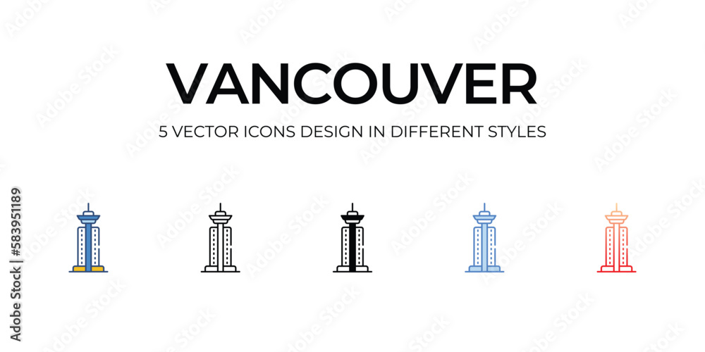 Vancouver icon. Suitable for Web Page, Mobile App, UI, UX and GUI design. Vancouver icon. Suitable for Web Page, Mobile App, UI, UX and GUI design.