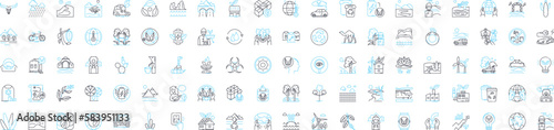 Green ecology environment vector line icons set. Eco-friendly, Green, Ecology, Recycling, Nature, Conservation, Sustainability illustration outline concept symbols and signs