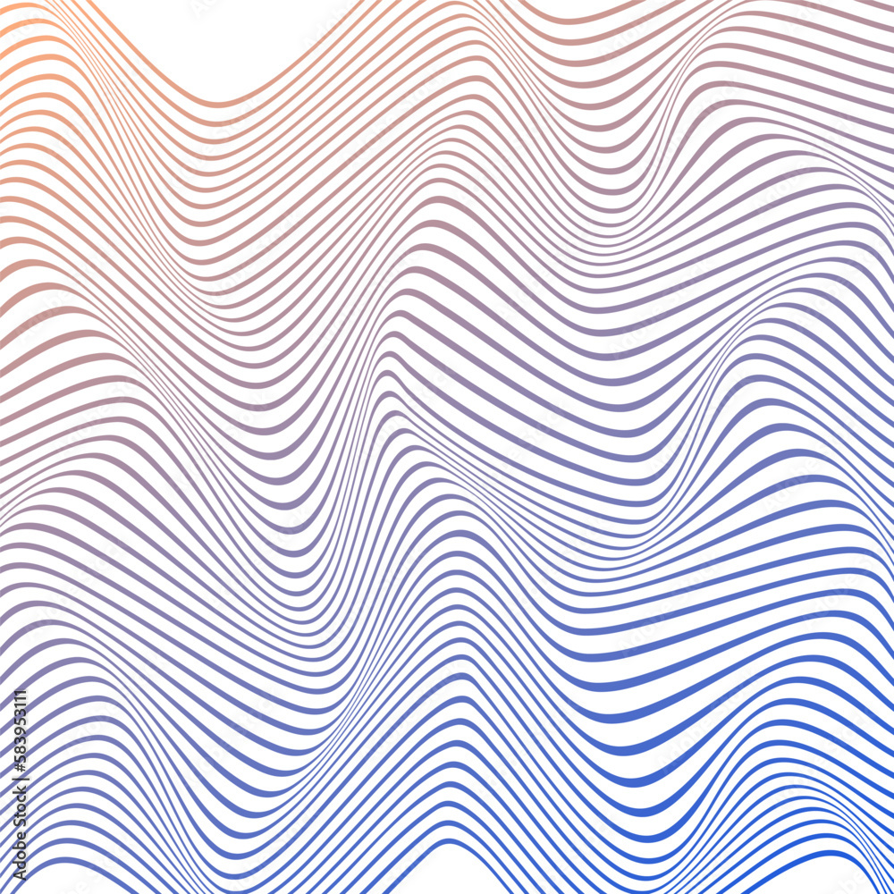 ILLUSTRATION ABSTRACT COLORFUL GRADIENT WAVY LINES PATTERN BACKGROUND. COVER DESIGN ILLUSTRATION ABSTRACT COLORFUL GRADIENT WAVY LINES PATTERN BACKGROUND. COVER DESIGN