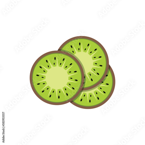 kiwi icon design vector