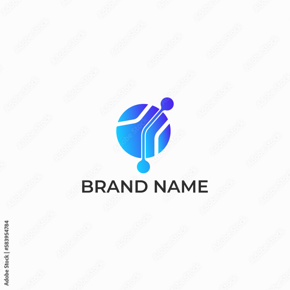 ILLUSTRATION ABSTRACT CIRCLE TECH GRADIENT COLOR LOGO ICON DESIGN VECTOR ILLUSTRATION ABSTRACT CIRCLE TECH GRADIENT COLOR LOGO ICON DESIGN VECTOR