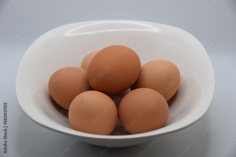 farm fresh eggs brown organic