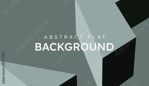 Modern flat shaded color background. simple abstract presentation slide cover.