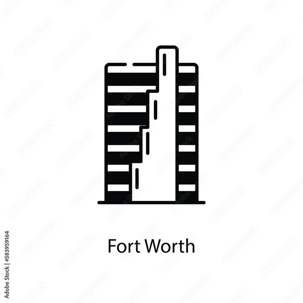 Fort Worth icon. Suitable for Web Page, Mobile App, UI, UX and GUI design. Fort Worth icon. Suitable for Web Page, Mobile App, UI, UX and GUI design.
