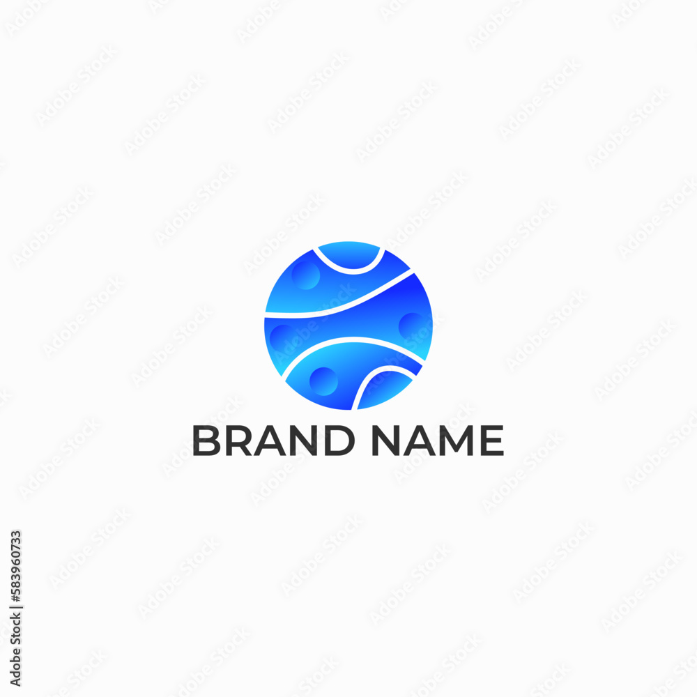 ILLUSTRATION ABSTRACT CIRCLE TECH GRADIENT COLOR LOGO ICON DESIGN VECTOR ILLUSTRATION ABSTRACT CIRCLE TECH GRADIENT COLOR LOGO ICON DESIGN VECTOR