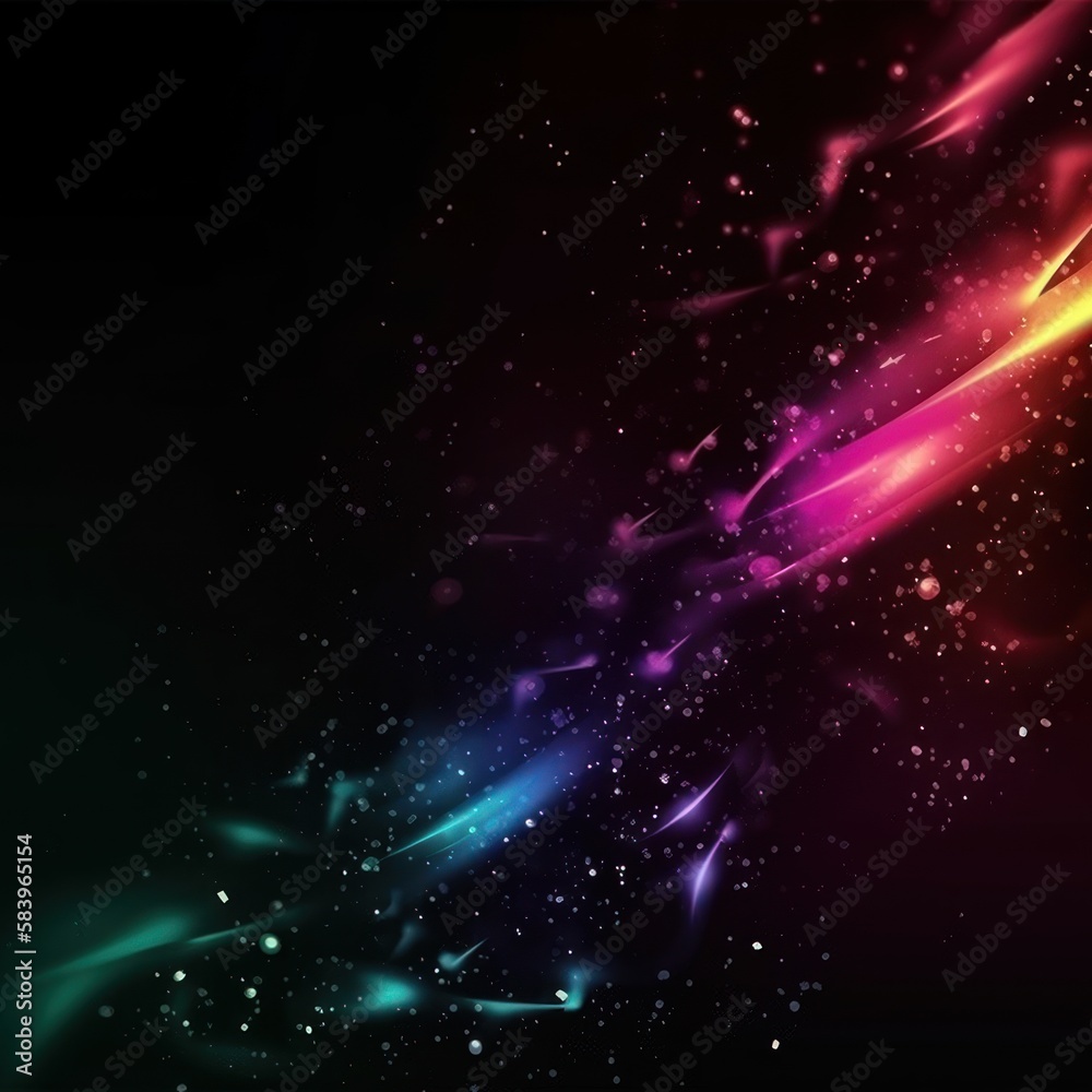 Fototapeta premium Glow particle abstract background