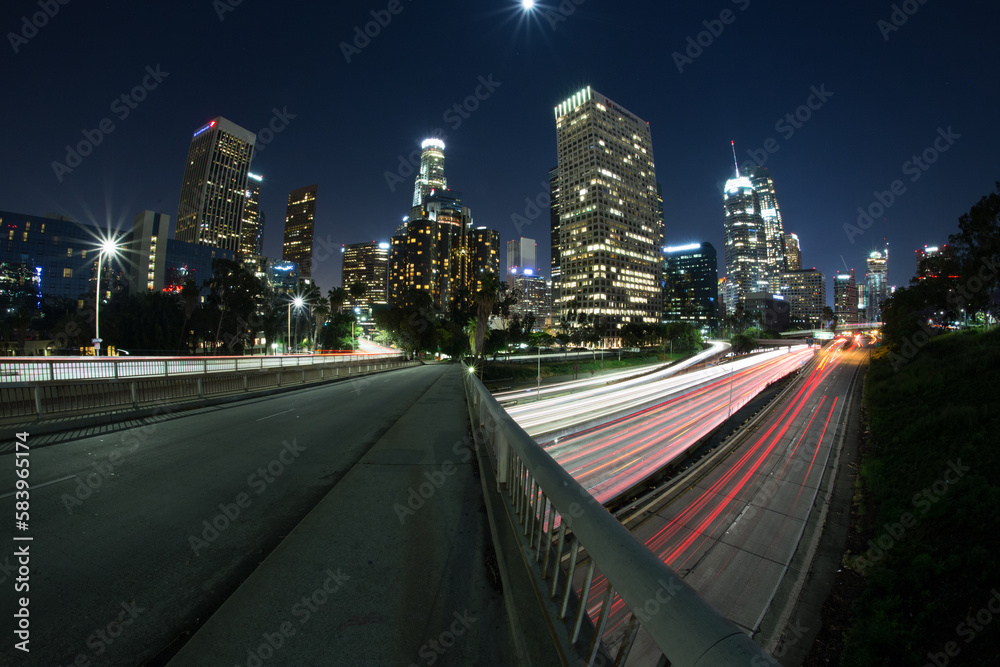 Fototapeta premium Down Town Los Angeles 