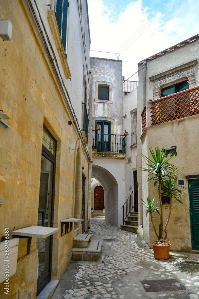 The old town of Otranto, Italy.