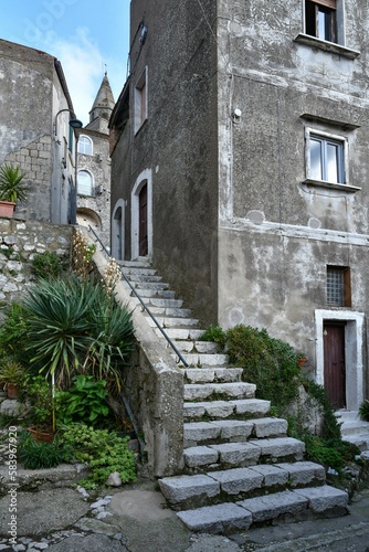 The Italian village of Montesarchio.
