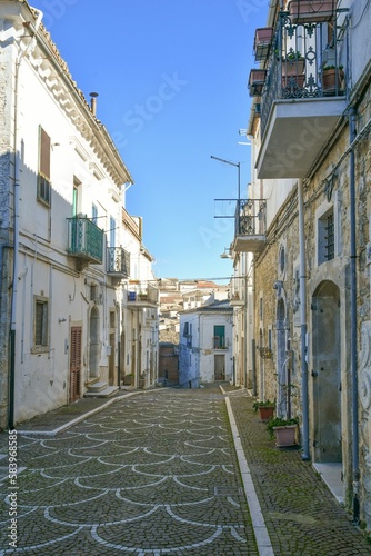 The village of Bovino, Italy.