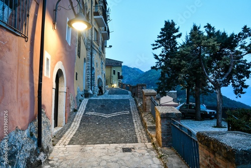 The italian village of Pietravairano. © Giamby/Wirestock Creators