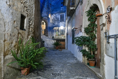 The italian village of Pietravairano. © Giamby/Wirestock Creators