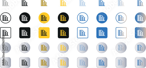 Graph down, reduce progress glyph icon, Arrow below, bankrupt, Simple solid style efficiency decrease graphic, finance chart, abstract graph, trend vector illustration.
