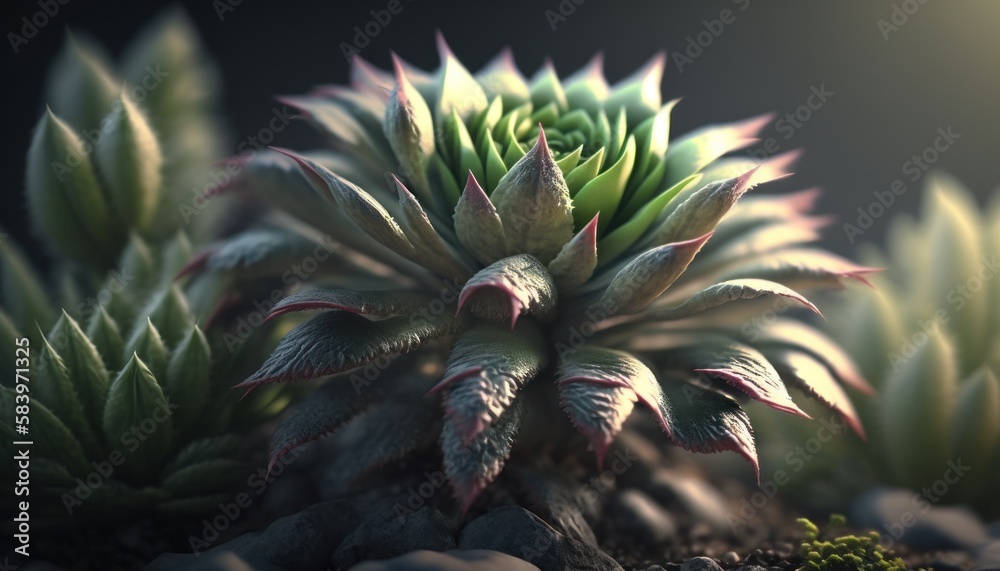 aloe vera plant created with generative ai aloe vera plant created with generative ai