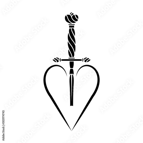 Stiletto In Heart Logo