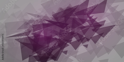 Abstract Colorful Triangles Background for Business Presentation.