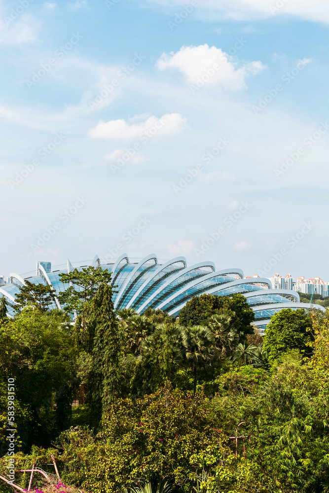 Fototapeta premium Singapore glasshouse