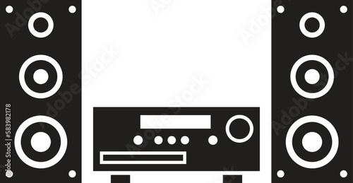 Bilde på lerret Audio system
