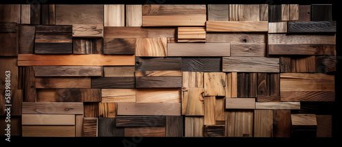 Natural Wood Texture Background