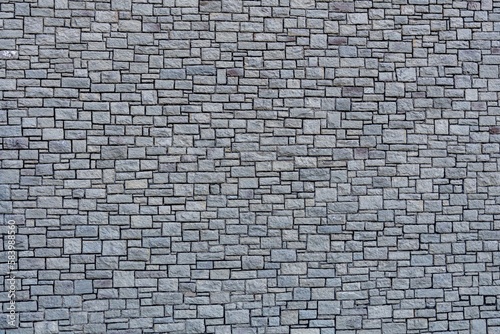 Stone brick wall texture background