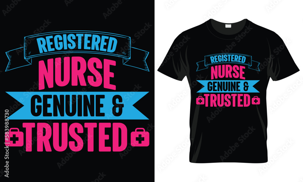Nurse Typography T-shirt Vector Design.
Nurse Typography T-shirt Vector Design.