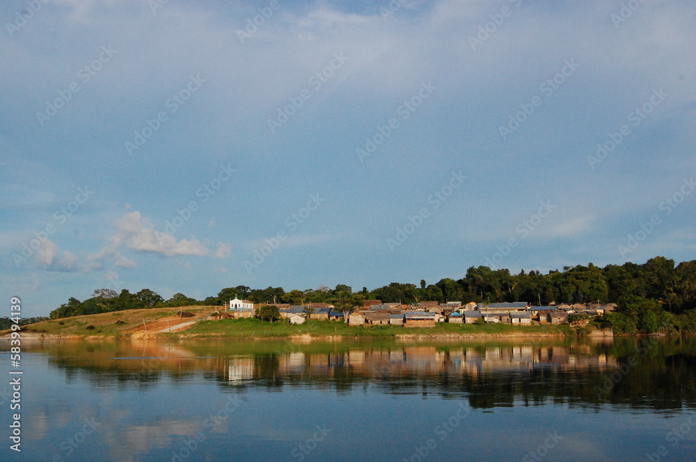 lake and sky