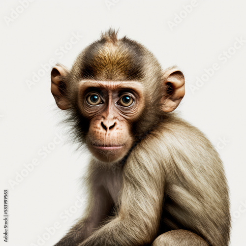 portrait of a macaque © Stream Skins
