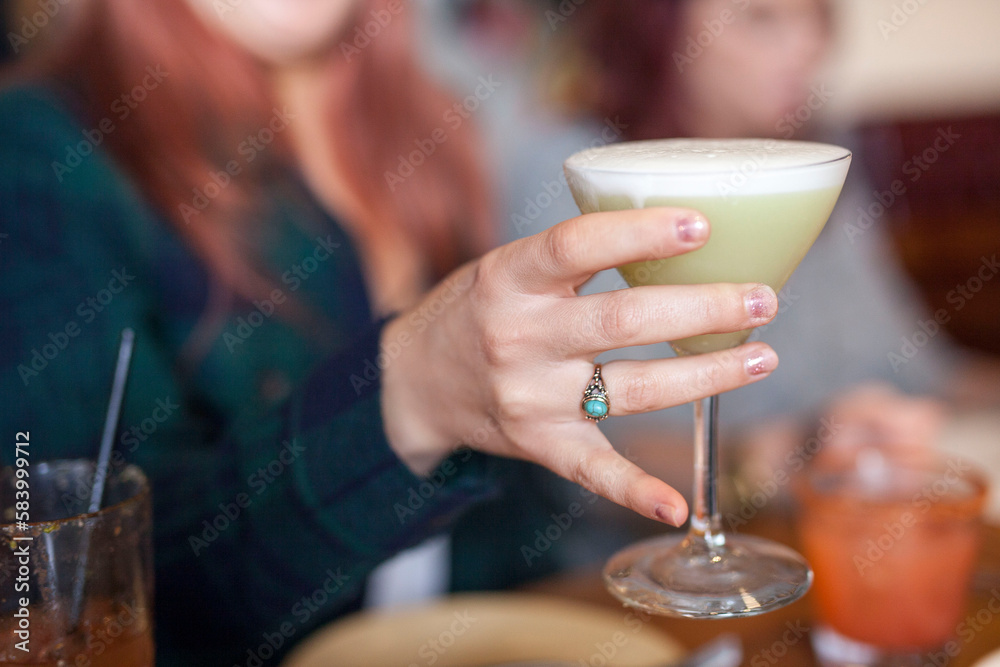 Cocktails at brunch